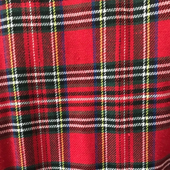 Vintage Thxgiving Classic Tartan Dress Red - Picture 3 of 7